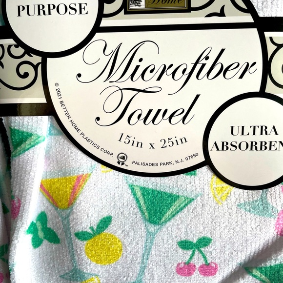 Martini dish towels - Picture 2 of 2